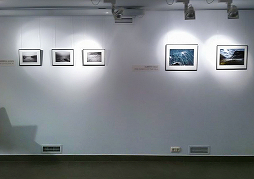 Fotografías del proyecto Historia de un silencio expuestas en la galería Zazpi Arte (Zarautz)