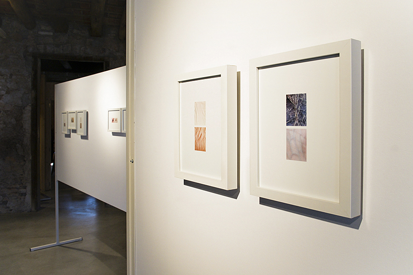 Fotografías del proyecto Fragments expuestas en el festival FineArt Igualada. Foto de Mireia Alises